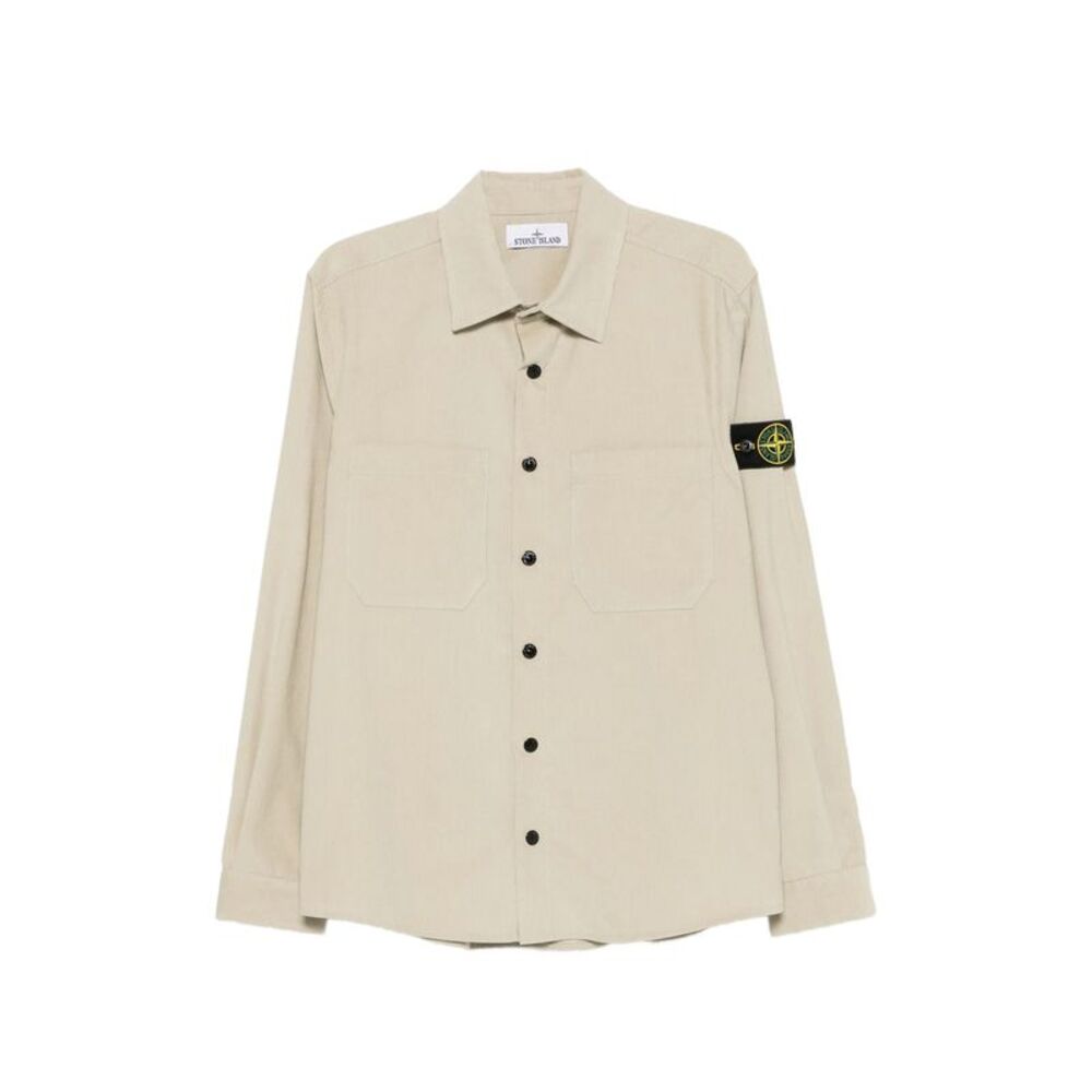 Stone Island Neutrals Jackets - Shirt Jackets Men